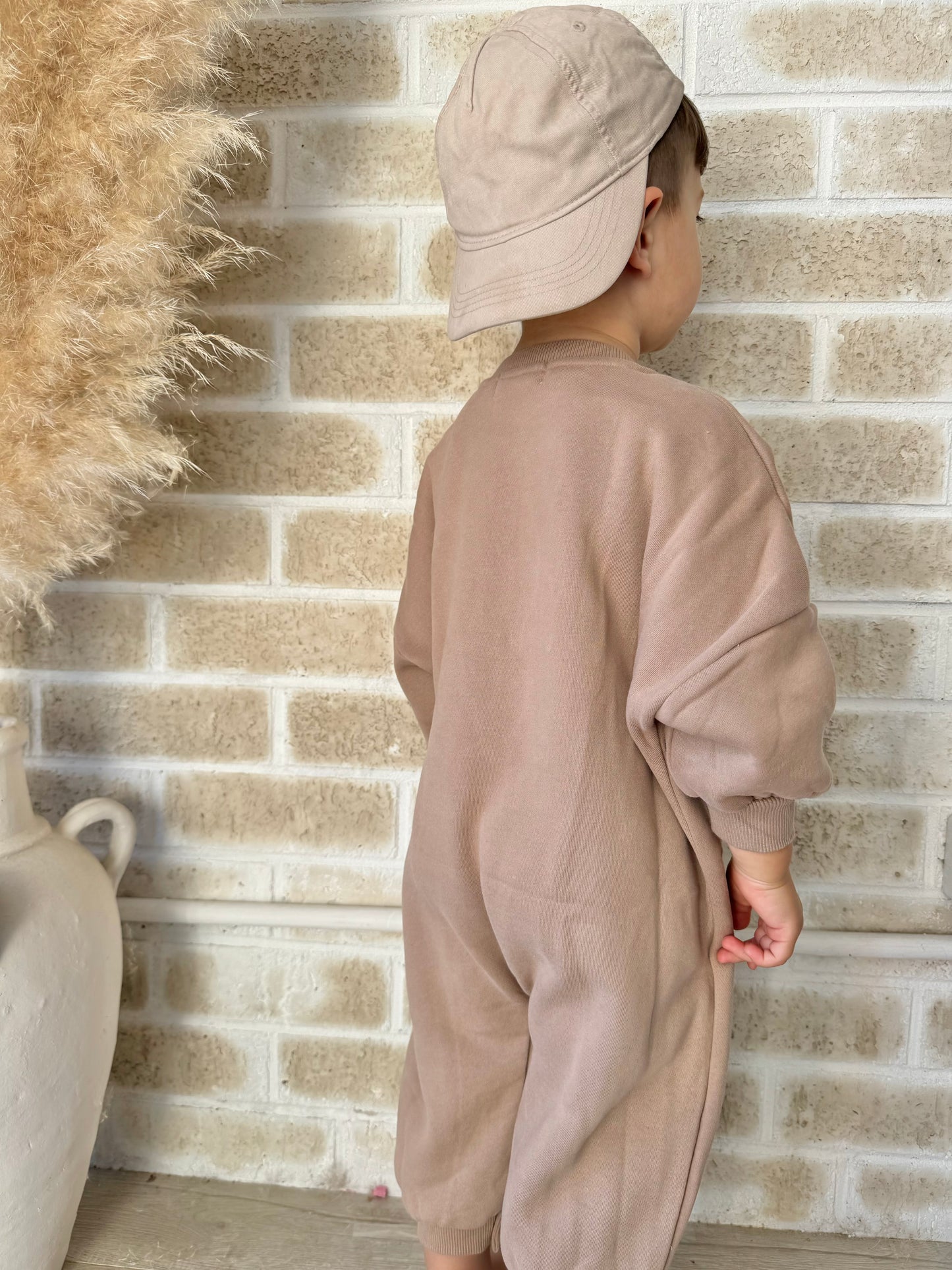 Aspen Jumpsuit - Mushroom